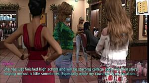 a blonde milf wife seduces stepson with big tits ass in homemade erotic game play