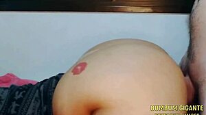 Safado Goza Dentro da Minha Bunda Gorda e Apertada Sem Camisinha em Encontro Real