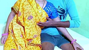 romantic desi wife boobs pressed sucked during hot bedroom pussy fucking