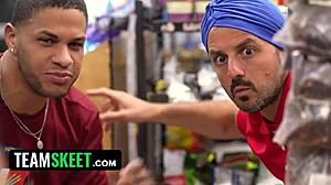 i get caught by bodega guys and they tag team my busty pink-haired body with lily lou vibes