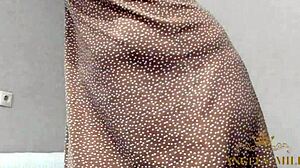 Amazing Milf's Huge Saggy Tits Big Nipples Juicy Hairy Pussy Under Dress