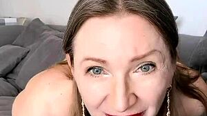 Busty Stepmom Delivers On Stepson's Risky Lingerie Promises