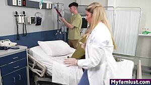 little office trip with mother-in-law 18+ turns into hardcore cowgirl titty fuck rip clothes