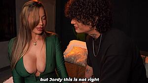 Stepmom Dumps Hubby, Muscular Stepson Pounds Her Huge Tits Big Ass