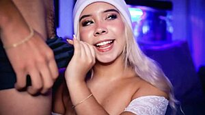 my boyfriend can't resist as i tease him with mouth sucking and fat colombian ass