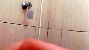 young babe showers tits waxed smooth hot