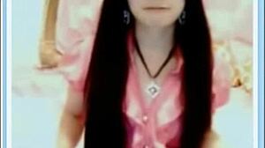 Asian amateur babe strips teases solo in softcore homemade close-up