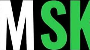 demi sutra's sloppy bj interrupted, stepsis evelin joins threesome sharing cock!