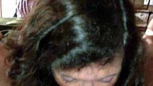 amateur homemade blowjob devours that massive cock perfectly