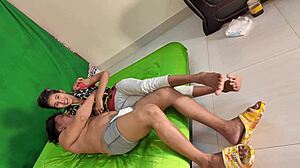 Horny Stepsister's Wet Pussy Craves Rough Ebony Cock Pounding