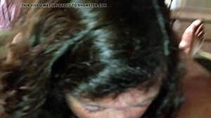 amateur homemade blowjob devours that massive cock perfectly