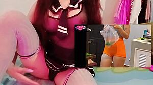 licking wet cum-filled vagina to squirting orgasm pov