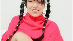 i couldn't stop watching playful blue's full squirt solo dildo play uncensored