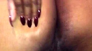 my ebony milf's huge boobs and pussy tease me wild