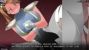 Feel my huge tall body crush you in this femdom facesitting defeat scene