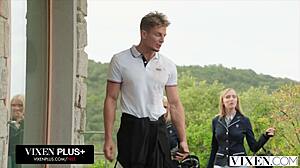 VIXEN BRATTY BLONDES POLLY YANGS ERA QUEEN SHARE COCK FFM