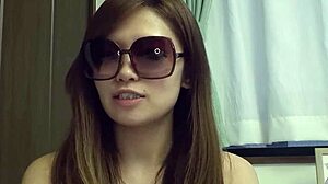 japanese 18+ teen model uncensored jav casting creampie ride with glasses