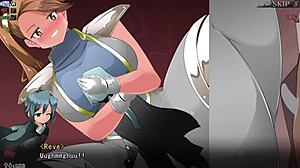 Feel my huge tall body crush you in this femdom facesitting defeat scene