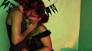 Petite Clown Latina Teen Rides Big Cock Post-Halloween Party