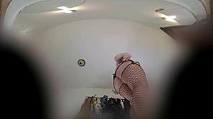 Chubby Facesitter Grinds Big Natural Tits and Pussy Lips on Face Hard