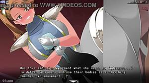 Feel my huge tall body crush you in this femdom facesitting defeat scene