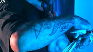 getting up close sniffing artemis' sweaty nylon feet toes