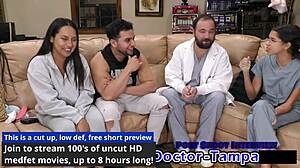 dr tampa checks mia's pussy first time