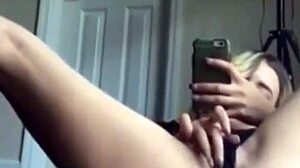 Wet Pussy Teen Grinds And Rides Massive Dildo In Solo Masturbation Frenzy At Home