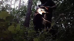 Wanna watch me mouthfuck stepsis in woods hiding boyfriend?