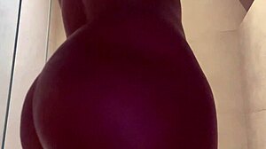 two dwarves messing around in the bathroom with big tits and asses