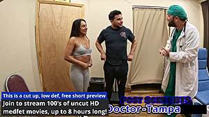 dr tampa checks mia's pussy first time