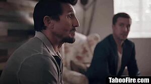 TEEN STEPDADDY'S DAUGHTER DOUBLE PENETRATED ROUGH BY DAD AND TEACHER!