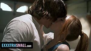 Stepdad Clueless as Stepson and Stepsister Fuck Around House Roughly