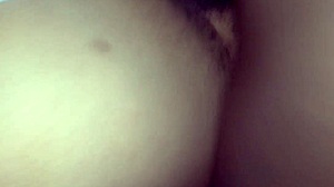 Fucking Daddy's Monster Cock in Tight Ebony Pussy While He Stretches Me Wide