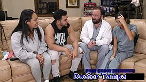 dr tampa checks mia's pussy first time