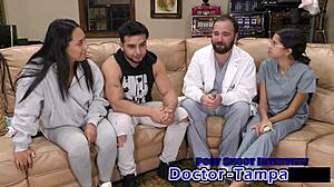 dr tampa checks mia's pussy first time