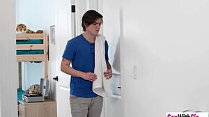 stepbrother gifts aria valencia sloppy pov cowgirl sex graduation