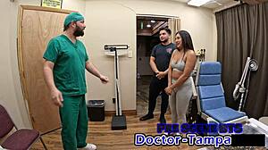 dr tampa checks mia's pussy first time