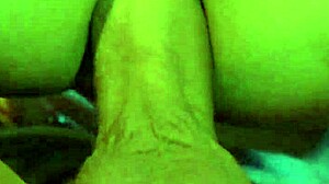 Victoria's Sexy Brunette Ass Fucked Deep as Shaved Pussy in Fishnets Heels Lingerie