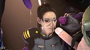 Halo Monster Gangbang Big Cock Cumshot Facial Frenzy