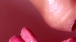 japanese wife cheats with close-up blowjob swallowing every cum drop