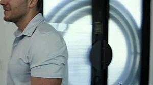 busty milf lolly dames seduces friend in lingerie for wet pussy lick