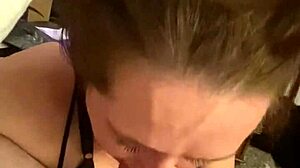 SEXY MILF DEVOURS COCK IN RAW DEEPTHROAT!