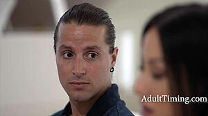 Rough pounding boss's pregnant wife craves desperately