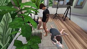 group sex floor then chair ready?