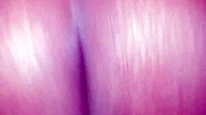 Amateur bitch moans loudly as monster bbc stretches her big ass pussy