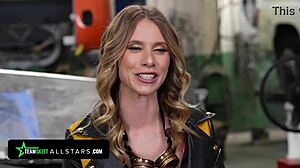 Anya Olsen Dirty Mechanic Boots Deepthroat Doggystyle Garage Fuck