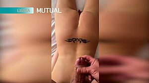 Mutual Masturbation Cumshot With Tattooed Blonde Babe Lisssa