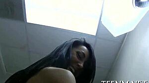 Sabrina Banks Legal Age Teen Fucks Missionary Blowjob Rough for Cash Dollars