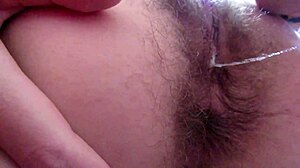 Wanna see her huge clit drip grool in wild play?